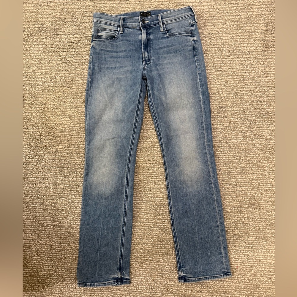 MOTHER Women's Straight Leg Jeans - Blue